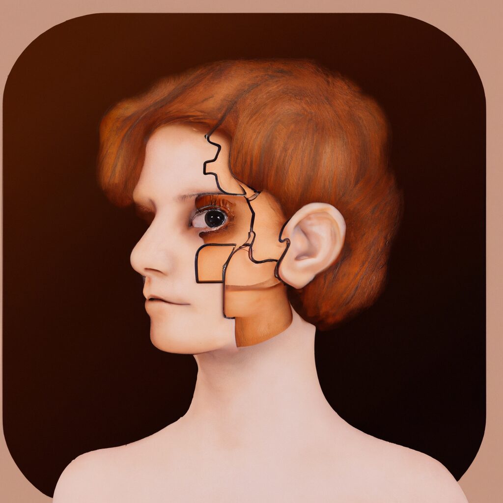 Desenho digital de uma pessoa com um livro aberto sobretranstornos de personalidade