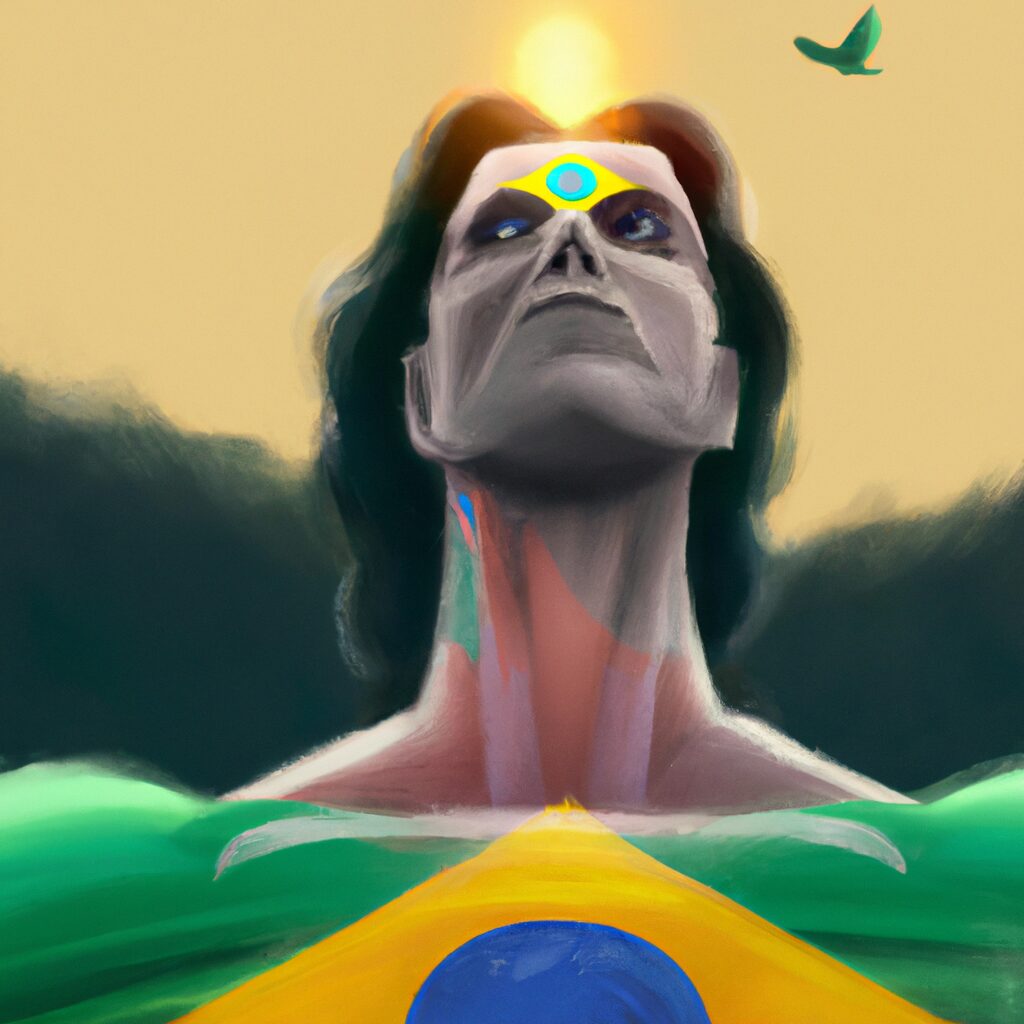 Desenho de uma pessoa lendo um livro  sobrehistoria do brasil