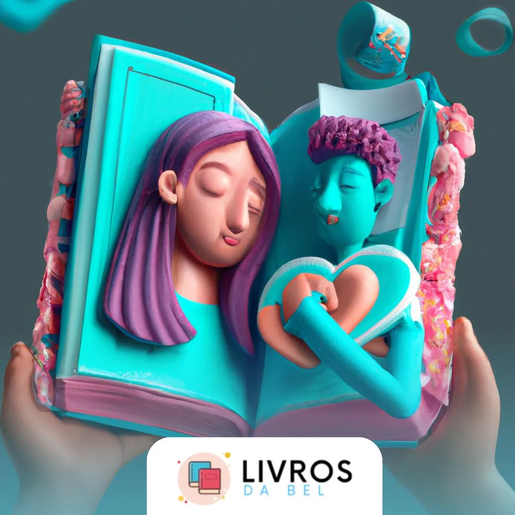 capa do post "Encante-se com a delicadeza dos melhores livros sobre Amor e Amabilidade" com uma ilustração