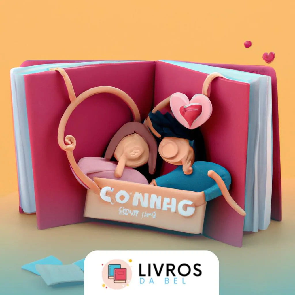 capa do post "Descubra os 5 Melhores Livros de Amor e Bem-Estar para Transformar sua Vida" com uma ilustração