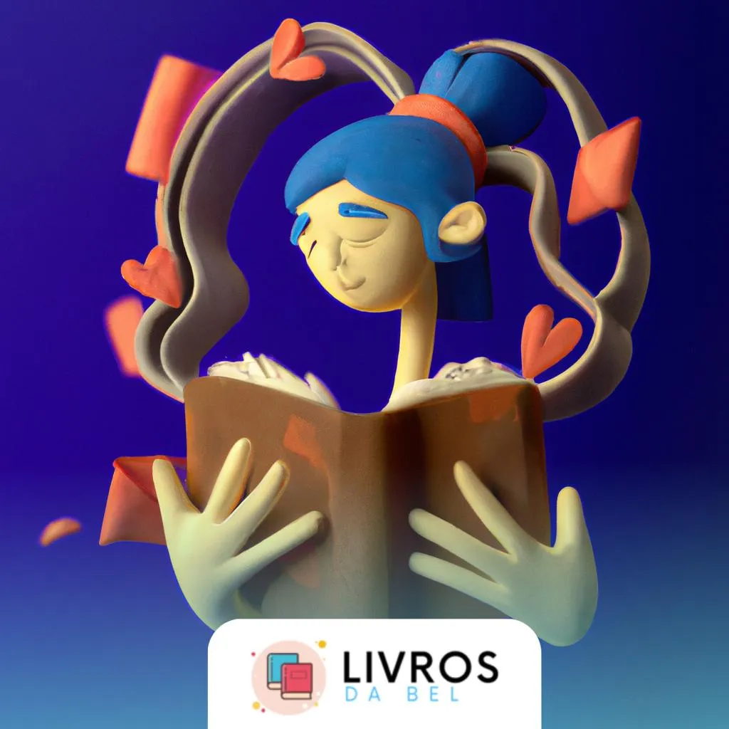 capa do post "Desvendando o amor: Livros para compreender as flutuações emocionais" com uma ilustração