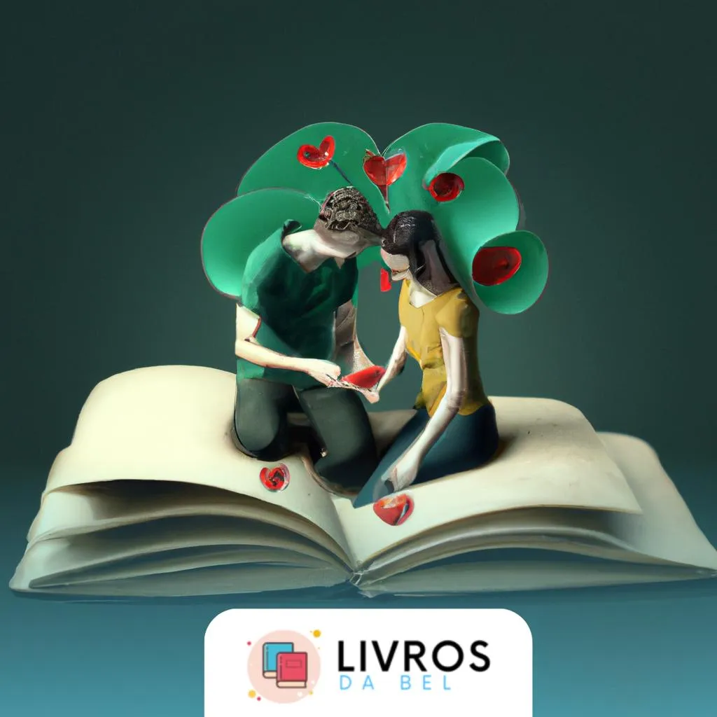 capa do post "Amor à primeira página: Os 5 melhores livros para desvendar ilusões amorosas" com uma ilustração