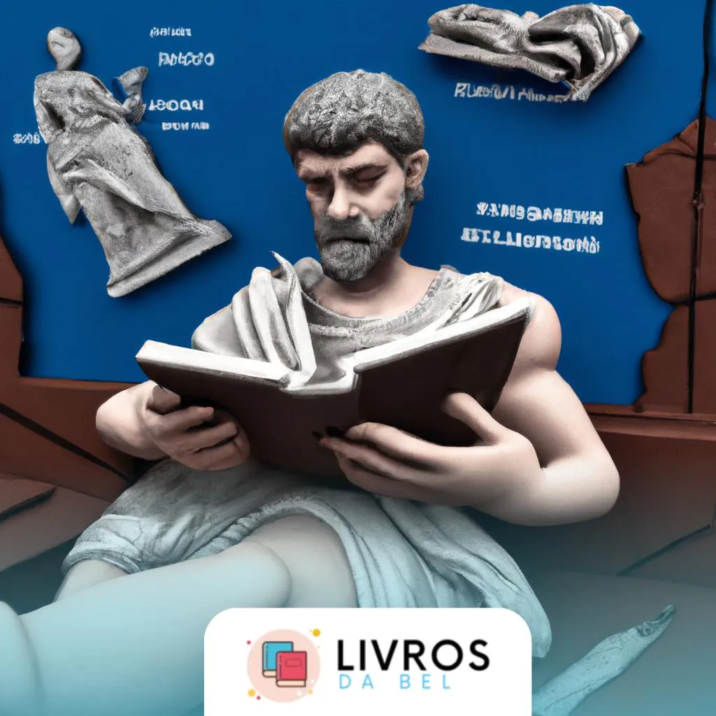 capa do post "Descubra as jóias da filosofia grega: Top 5 livros imperdíveis!" com uma ilustração