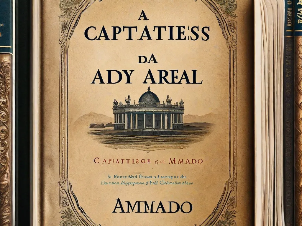 Descrição da imagem: Uma fotografia em close-up de uma capa de livro antigo e desgastado com o título 